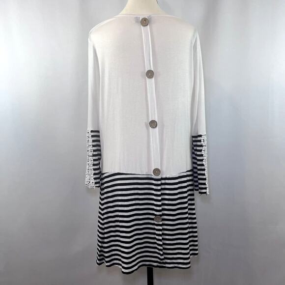 Gameday Couture 3/4 sleeve tunic top Louisville Cardinals off white women XL - Picture 4 of 11